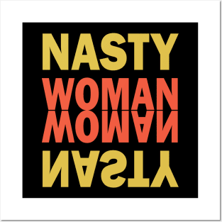 Nasty Woman Cute Retro vintage Tee Posters and Art